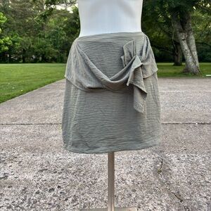 Elegant Gray Women's Skirt
